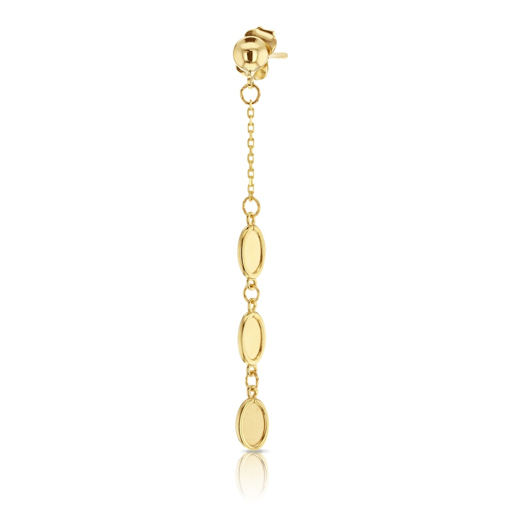  9Y OVAL DROP THREAD STUD