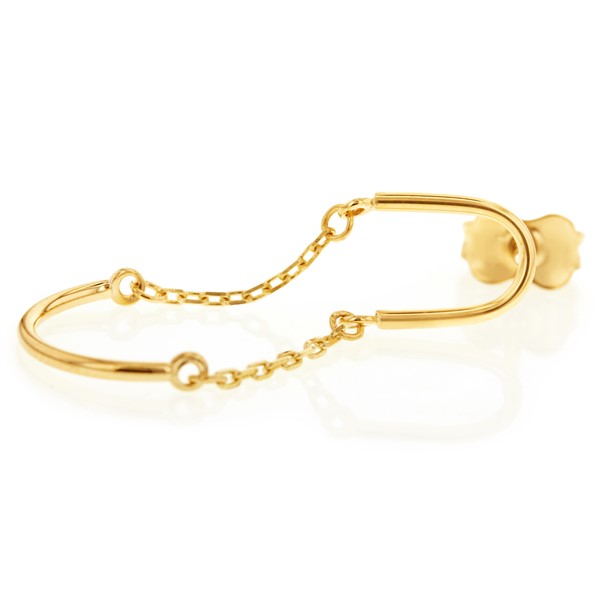  9Y PAPERCLIP LINK W/ CHAIN