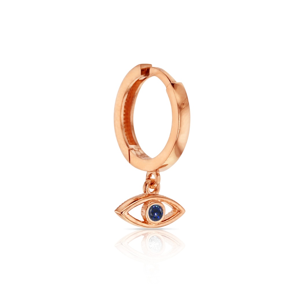  9R DROP HUGGIE W/ CZ EYE