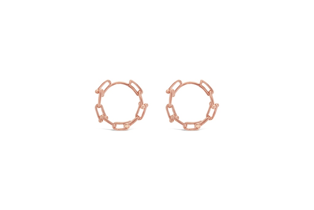 9R CHAIN LINK HUGGIE