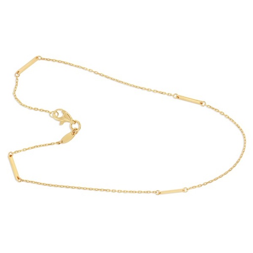 [BB61-19CM] 9Y MULTI BAR & CHAIN BRACELET
