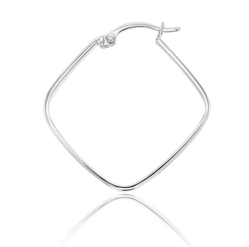 [EAR609]  9W SQUARE 25MM HOOP
