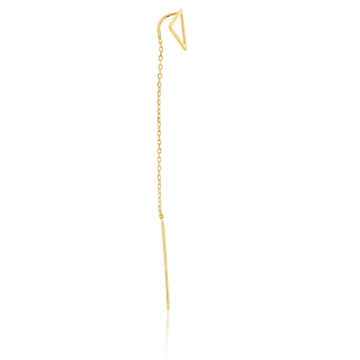 [EAR647]  9Y TRIANGLE DROP