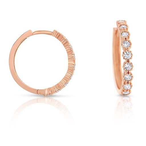[EAR519]  9P C.Z. SET SQUARE TUBE HUGGIE 