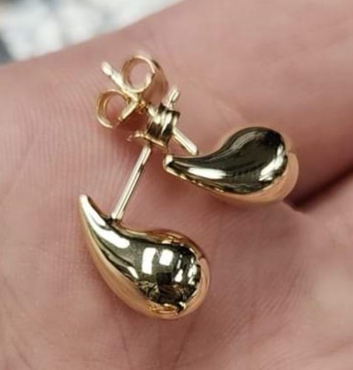 [EAR1106] 9Y SMALL TEARDROP STUD