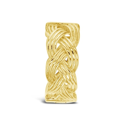 [EAR858] 9Y BRAIDED 11.5MM HUGGIES
