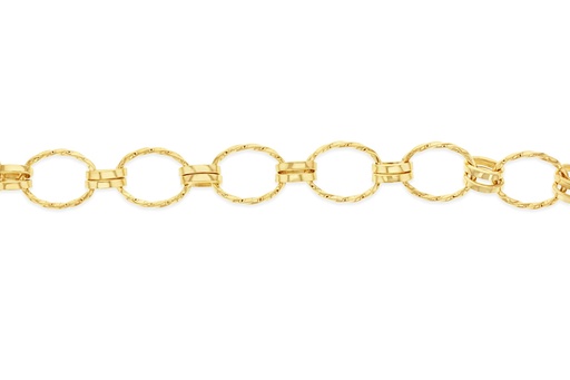 [HD C1 T] SOLID FANCY CIRCLE LINK TWIST